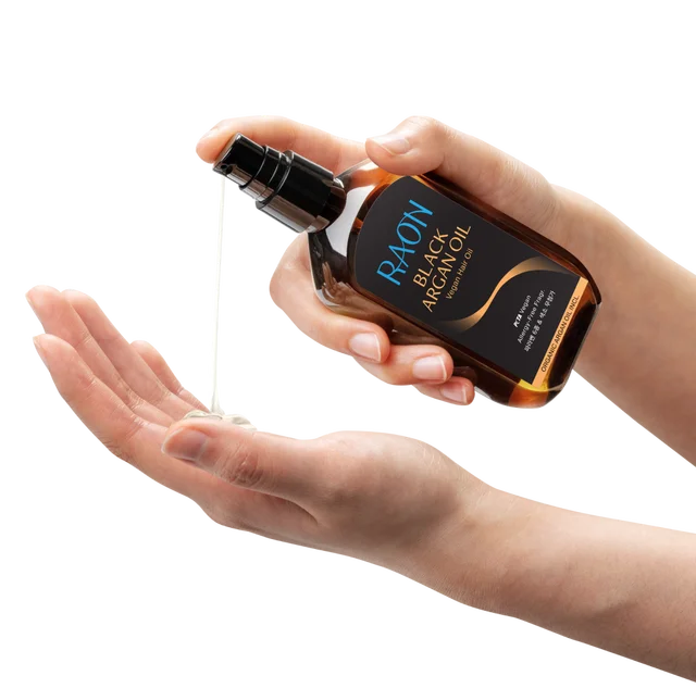 Raon Black Argan Oil Vegan Hair Oil 100ml — view 3