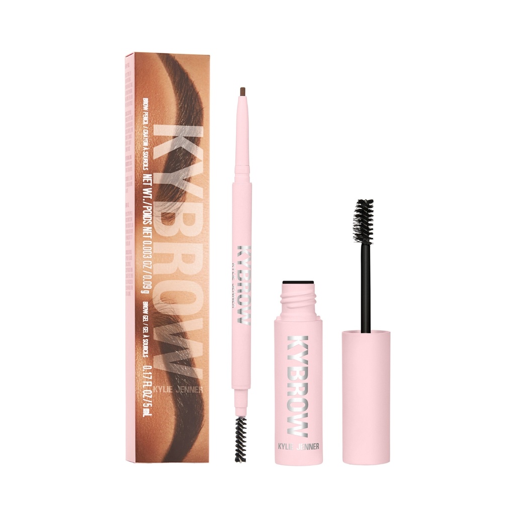 Kylie Jenner Kybrow Brow Gel & Pencil Kit 004 Medium Brown   — view 2