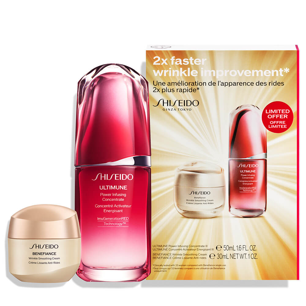 Shiseido Defend & Regenerate Power Wrinkle Smoothing Set — view 2