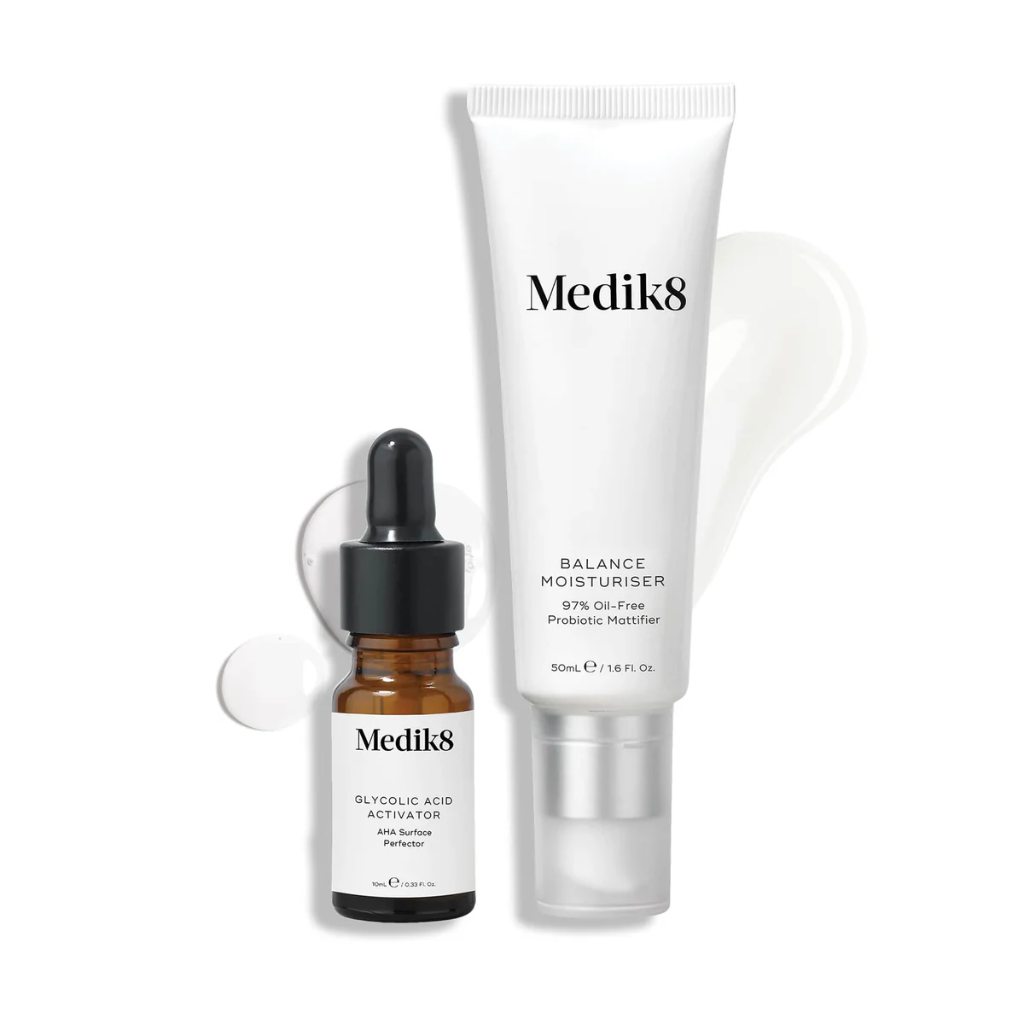 Medik8 Balance Moisturiser & Glycolic Acid Activator   — view 3