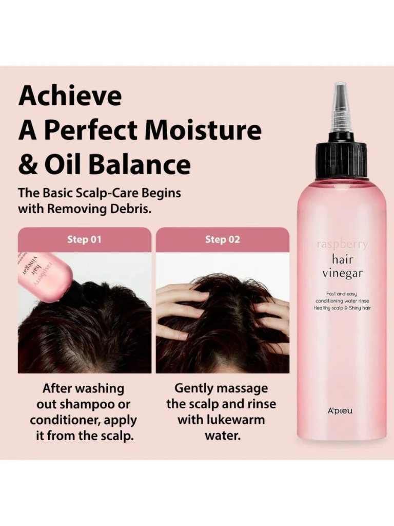 Apieu Raspberry Hair Vinegar 200ml — view 2