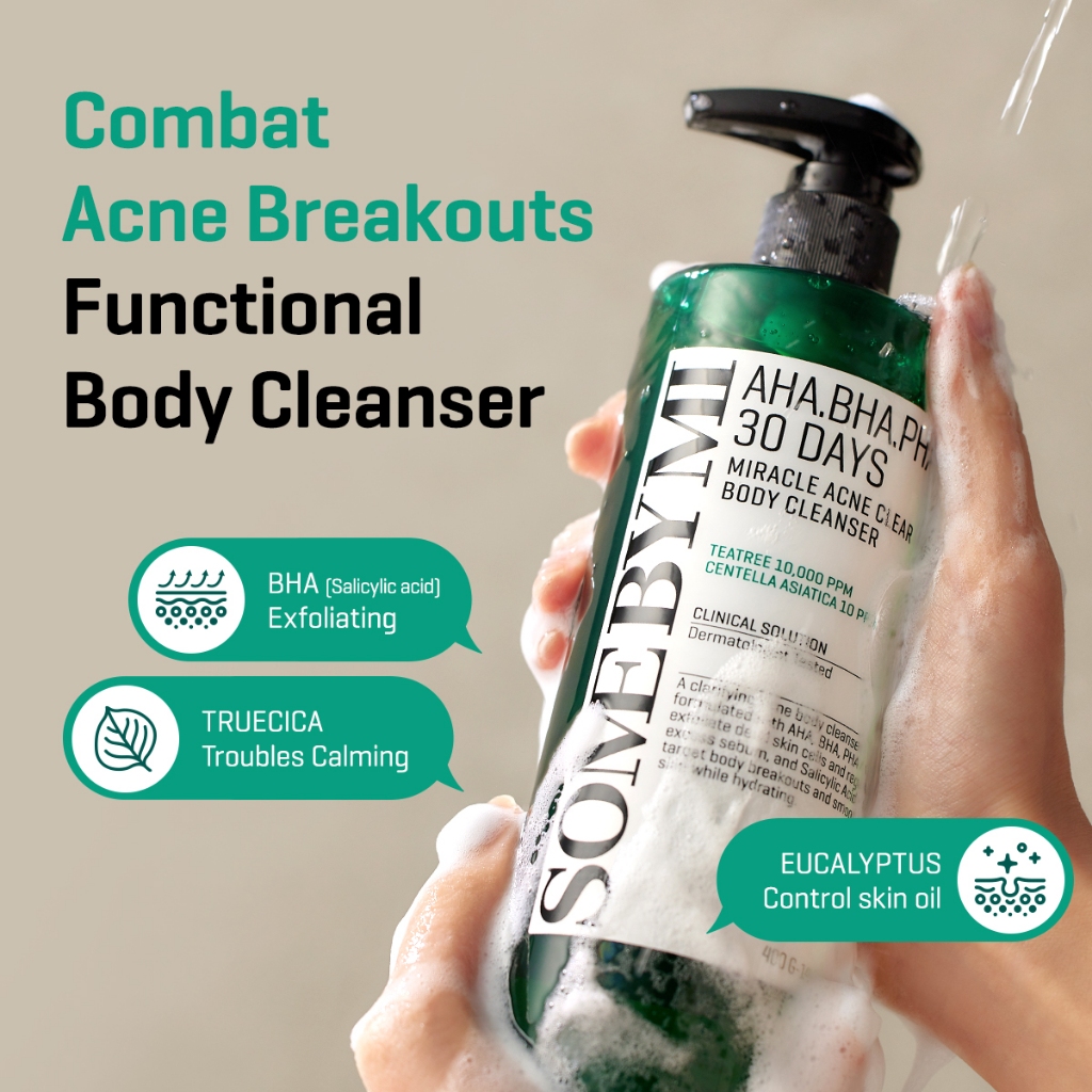 Some By MI Aha Bha Pha 30 Days Miracle Acne Clear Body Cleanser 400g — view 3