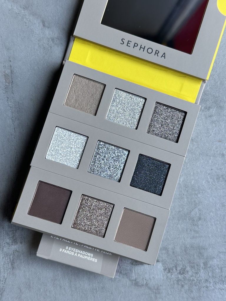 Sephora Mega Mix Palette Eye Palette Fearless Cool Nude — view 3