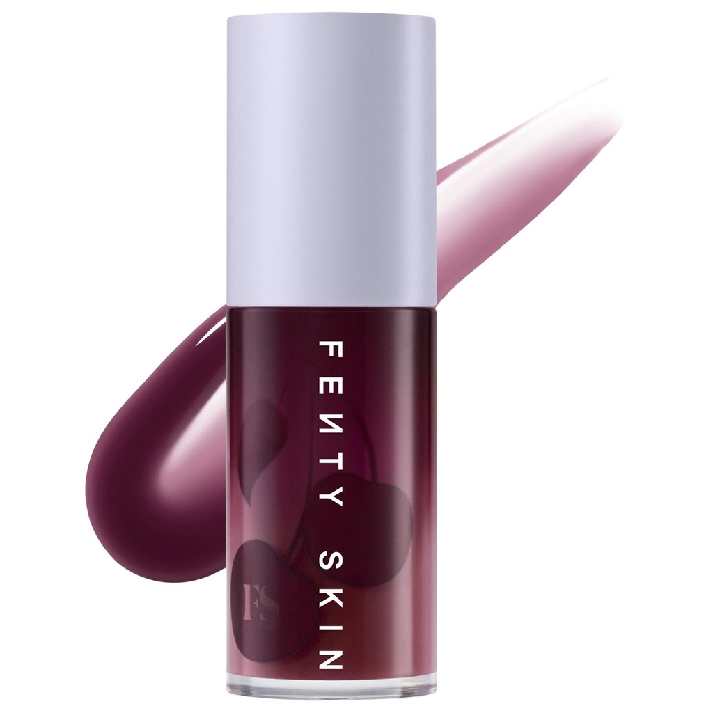 Fenty Skin Fenty Treatz Hydrating & Strengthening Lip Oil Black Cherry — view 3