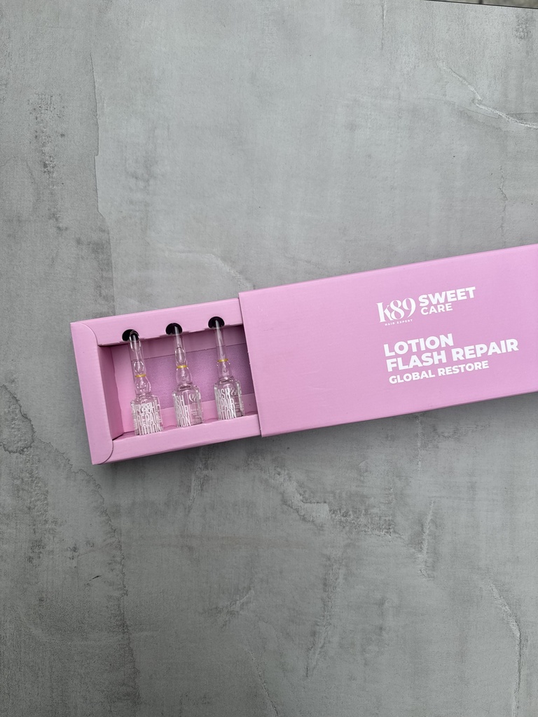 K89 Sweet Care Global Restore Lotion Flash Repair 8x8.3ml  — view 2