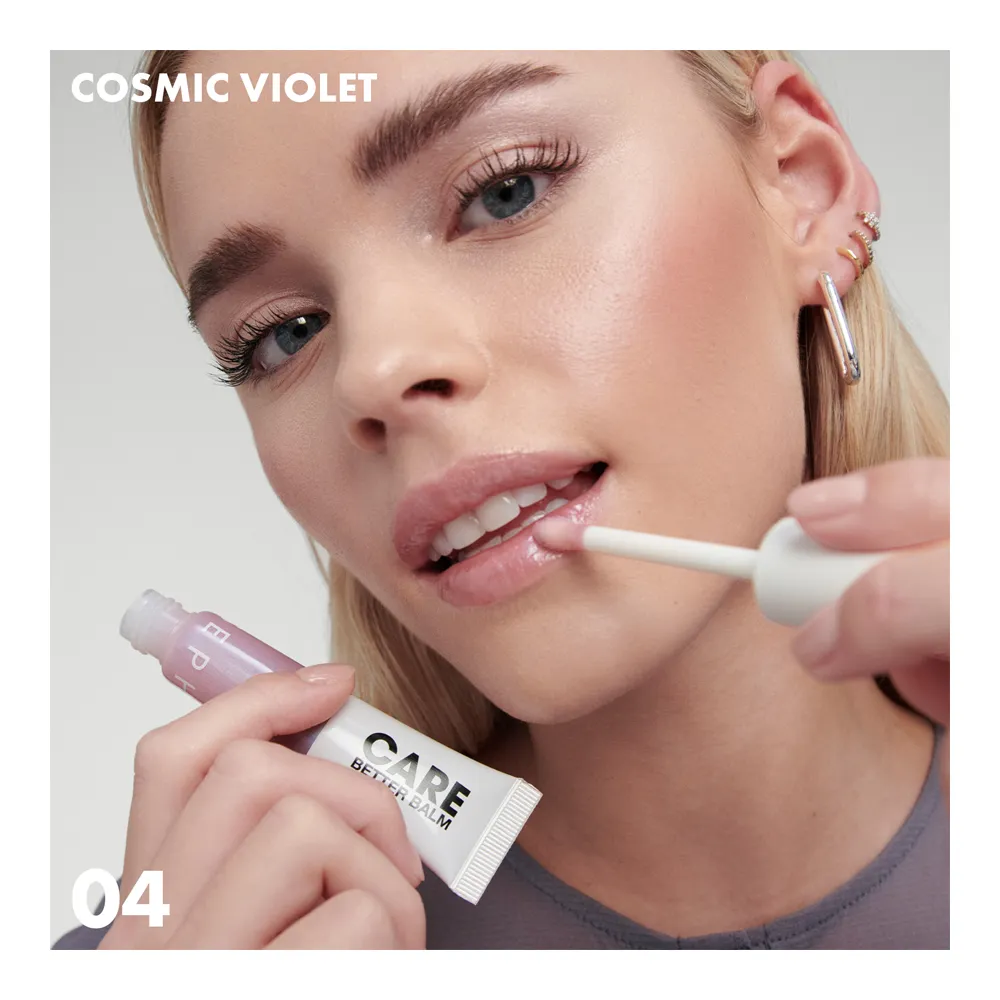 Sephora Care Better Balm Shine Lip Oil 04 Cosmic Violet — view 2