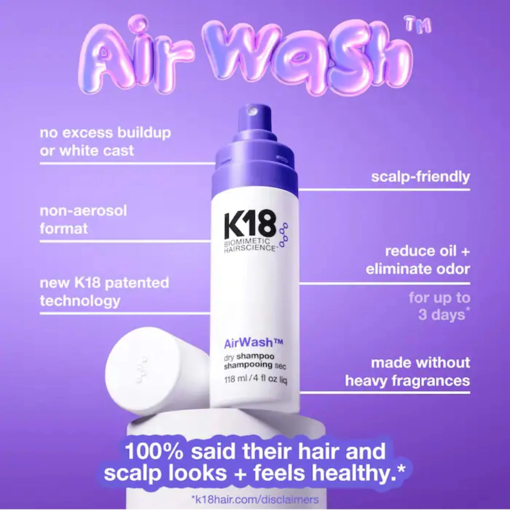 K18 Air Wash Dry Shampoo 118ml — view 3