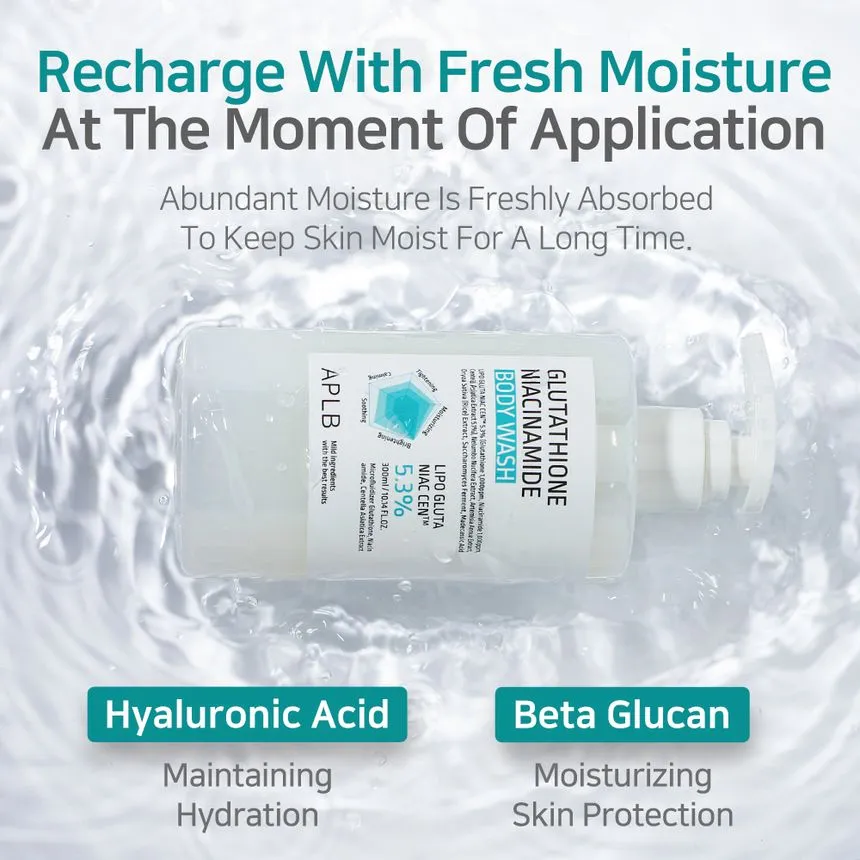 Aplb Glutathione Niacinamide Body Wash 300ml  — view 2