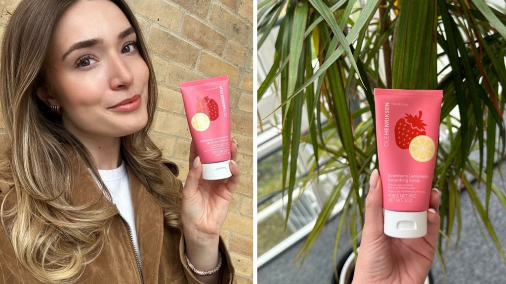 Olehenriksen Strawberry Lemonade Smoothing Scrub 90g — view 2