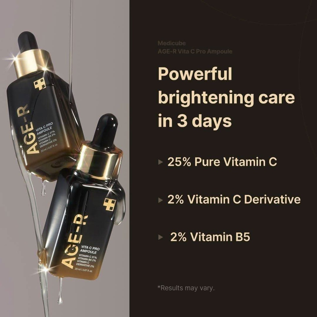 Medicube AGE-R Vita C Pro Ampoule 20ml — view 4