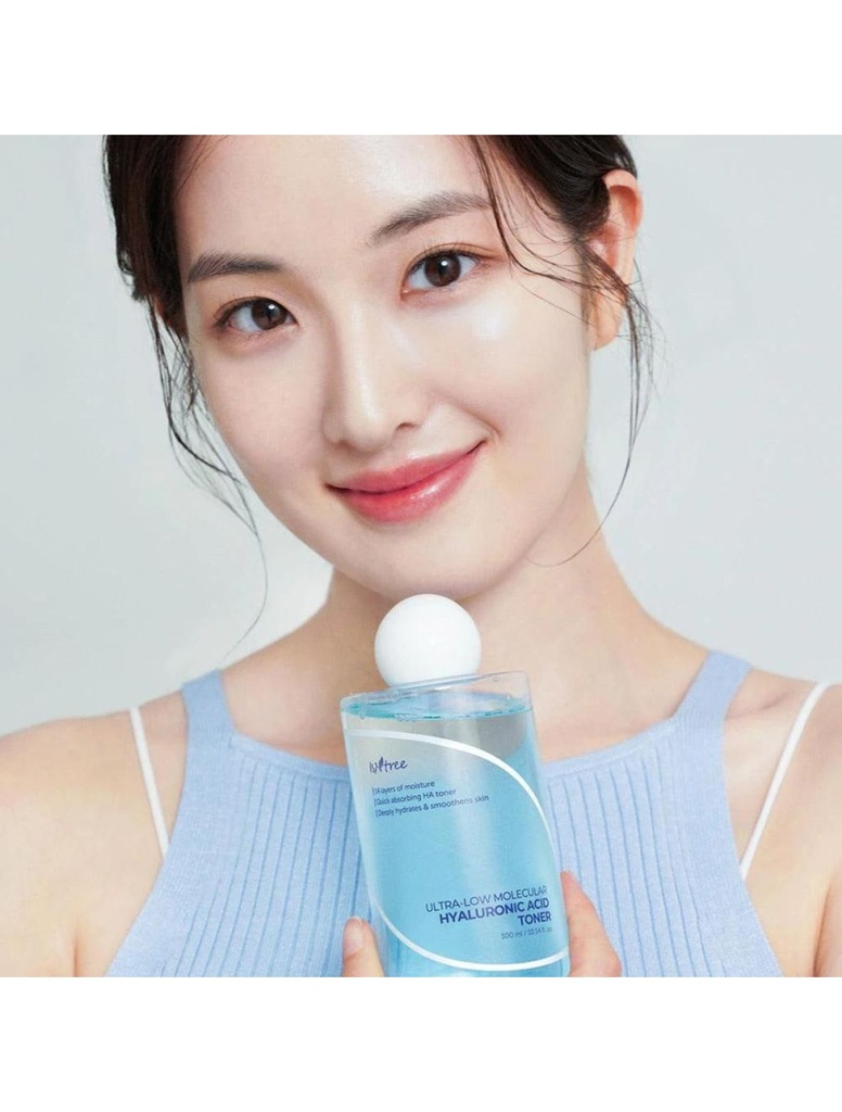 Isntree Ultra Low Molecular Hyaluronic Acid Toner 300ml — view 2