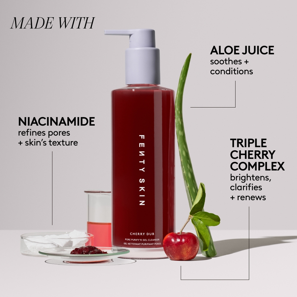 Fenty Skin Cherry Dub Pore Purifyr Gel Cleanser 190ml — view 3