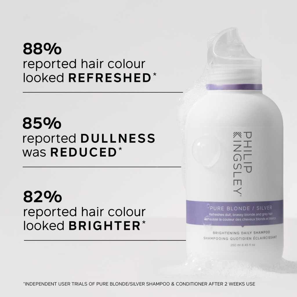 Philip Kingsley Pure Blonde Silver Brightening Daily Shampoo 170ml — view 3