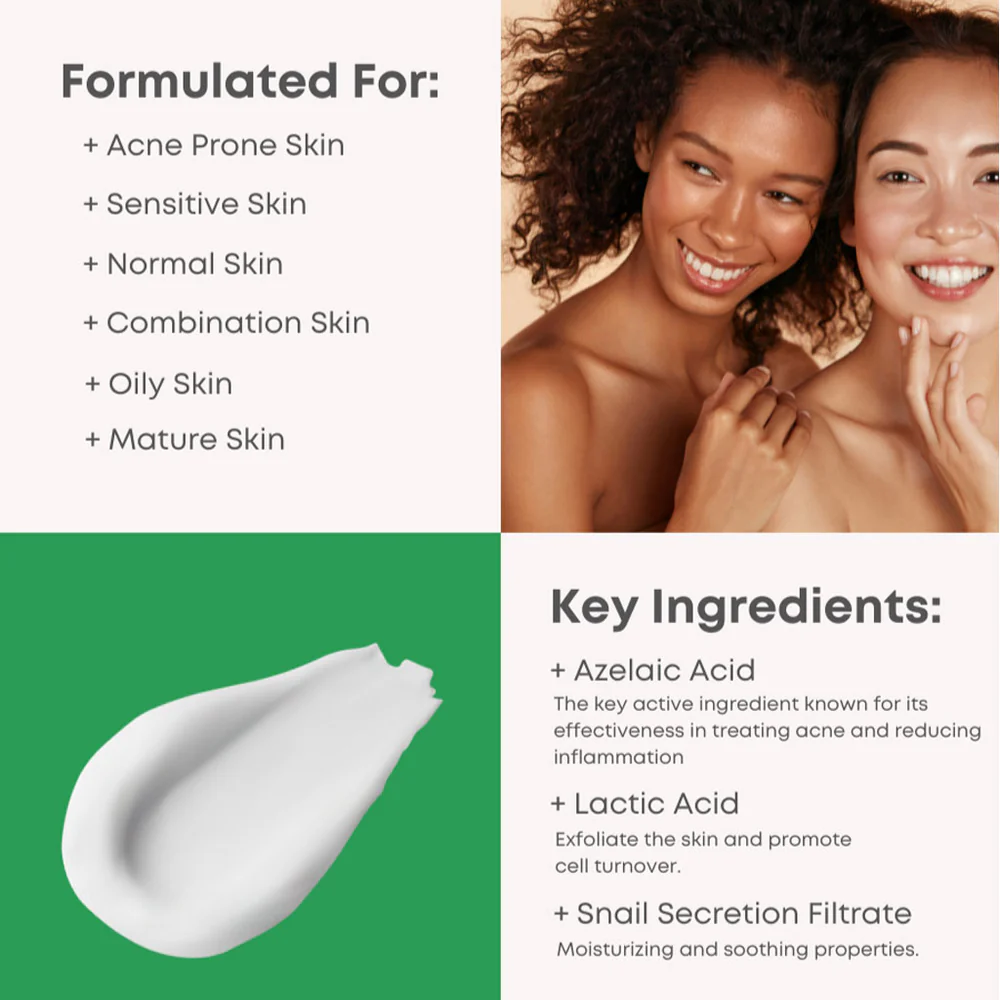 Nine Less A-Control Azelaic Acid Cream 50ml — view 2