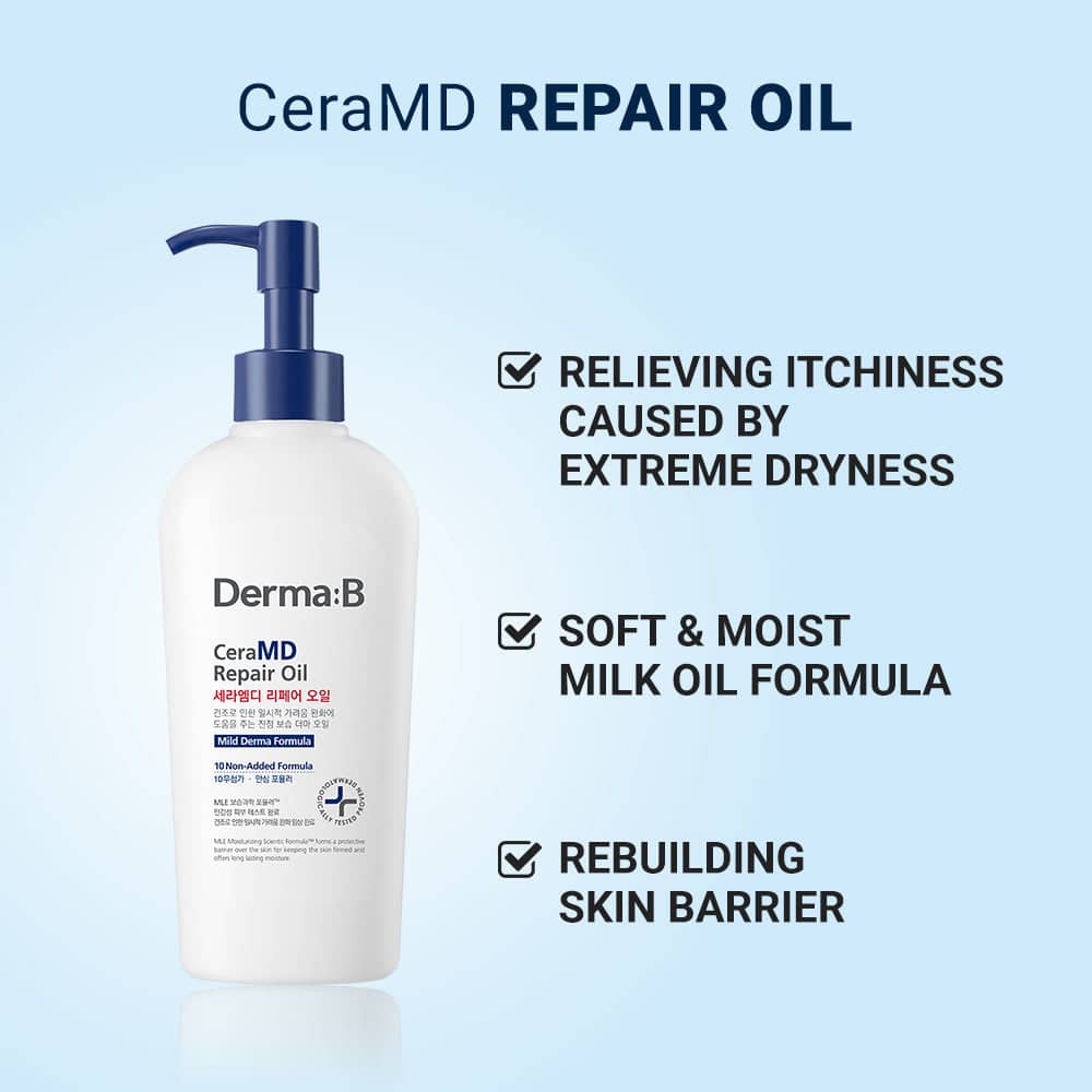 Derma:B CeraMD Repair Oil 200ml — view 3
