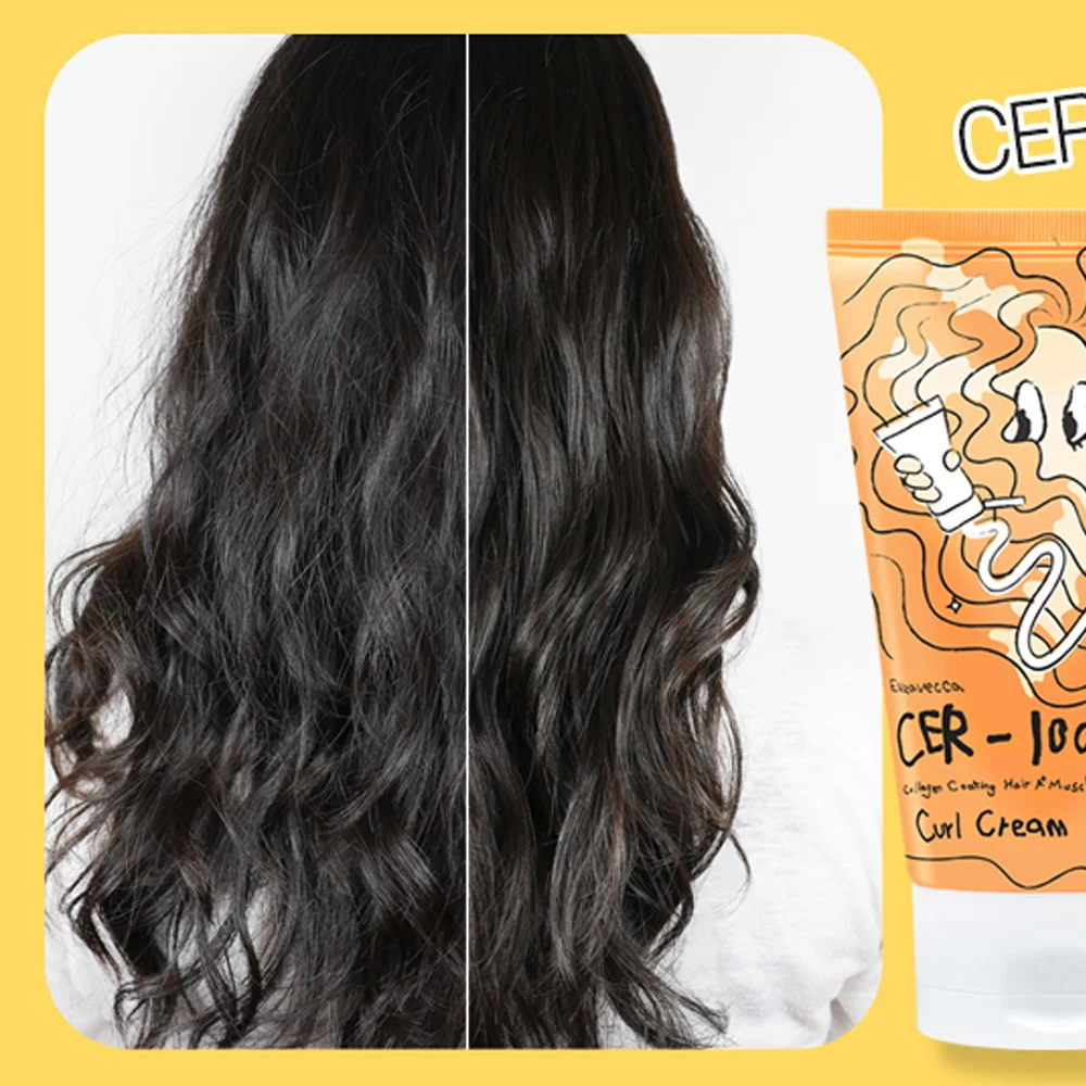 Elizavecca Collagen Coating Hair A+ Muscle Curl Cream 120ml — view 2
