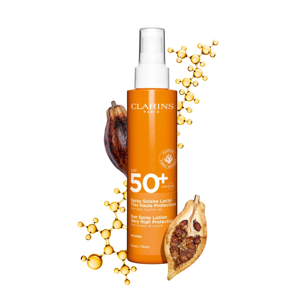 Clarins Sun Spray Lotion Very High Protection Spf50+ 150ml — view 3