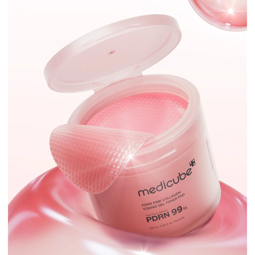 Medicube PDRN Pink Collagen Toning Gel Toner Pad 120ml — view 3