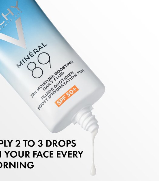 Vichy Mineral 89 72H Moisture Boosting Daily Fluid SPF50+ 50ml — view 3