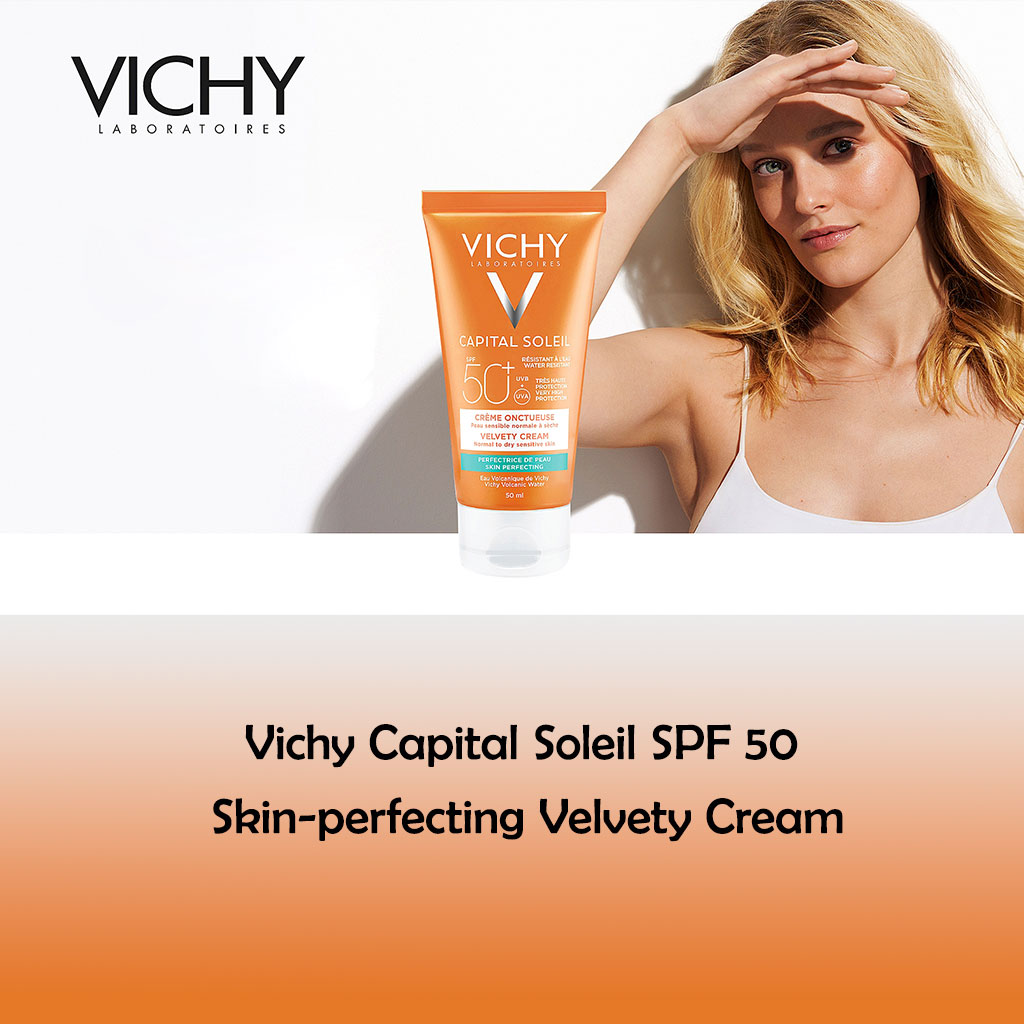 Vichy Capital Soleil Velvety Protective Cream Spf 50+ 50ml — view 2