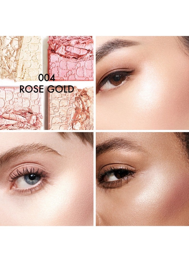 Dior Backstage Glow Maximizer Palette 004 Rose Gold Glow Pa Kuti Paketim i ri  — view 4