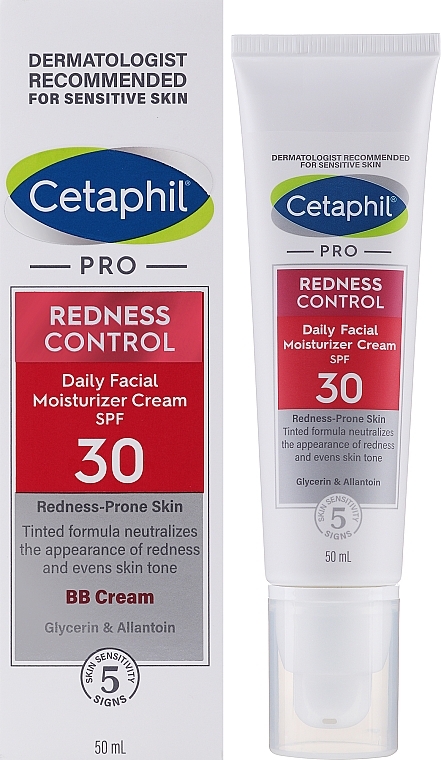 Cetaphil Pro Redness Control Daily Facial Moisturizer Cream Spf30 BB Cream 50ml — view 4