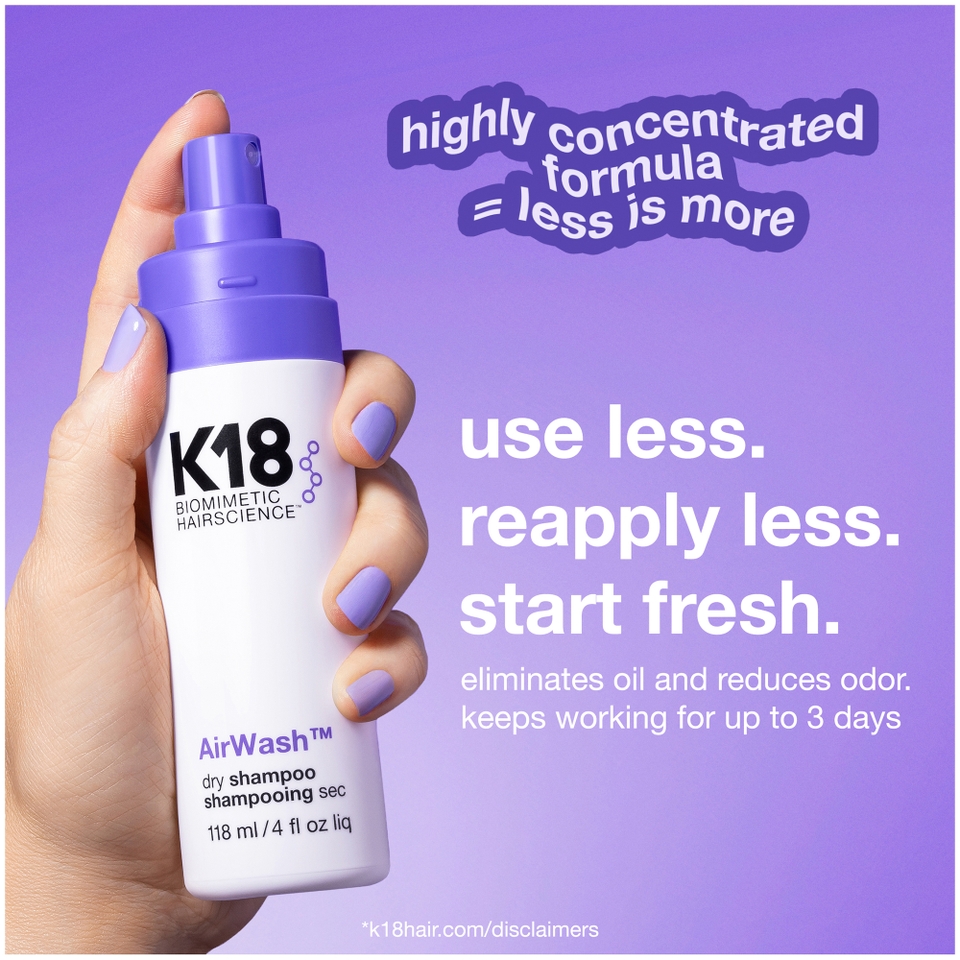 K18 Air Wash Dry Shampoo 47ml — view 4