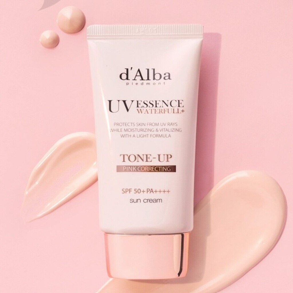D'Alba Uv Essence Waterfull+ Tone Up Pink Correcting  Spf 50+ 50ml — view 3