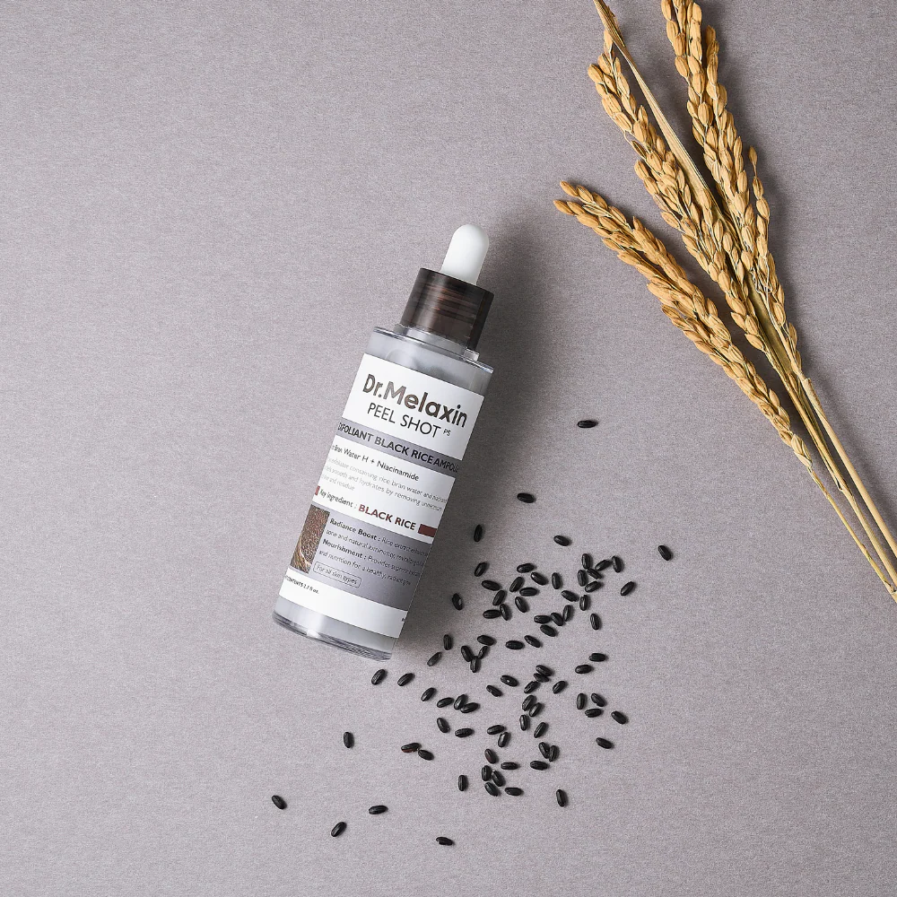DX.Melaxin Peel Shot Exfoliating Black Rice Ampoule 80ml — view 3