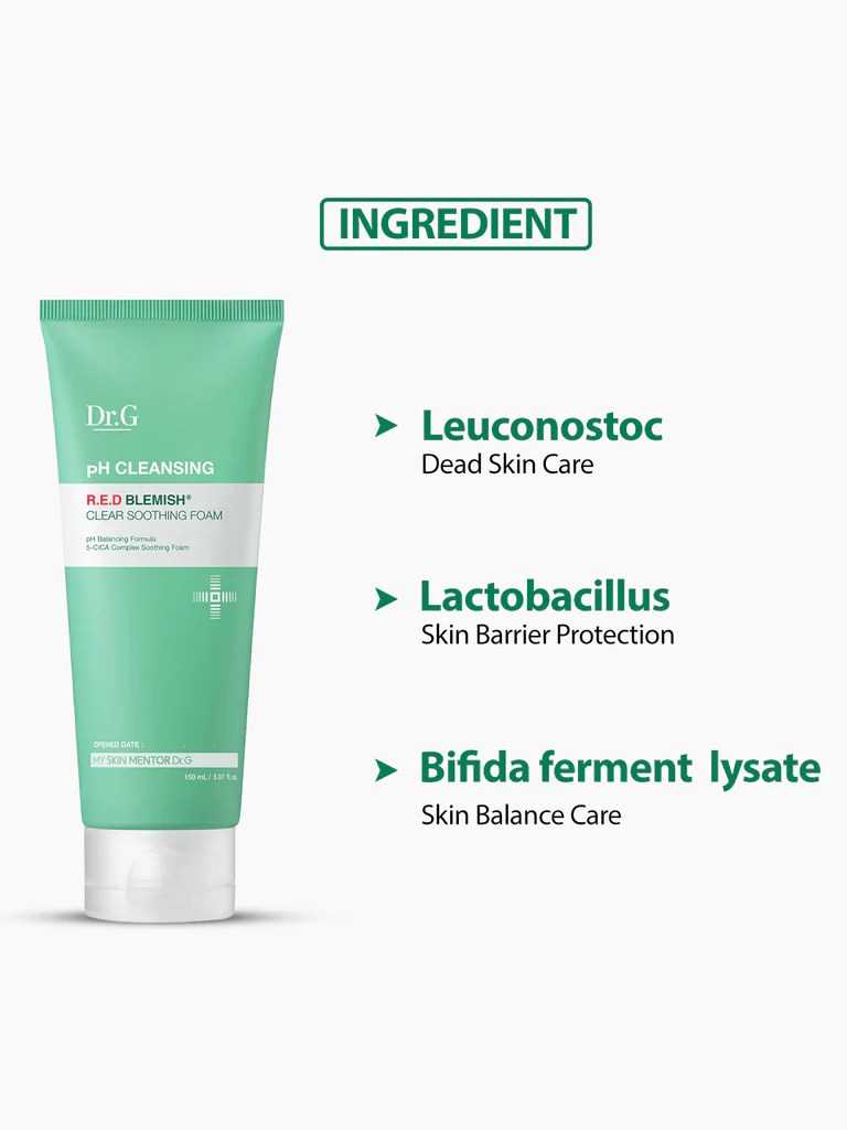 Dr.G Red Blemish Clear Soothing Foam 150ml — view 3