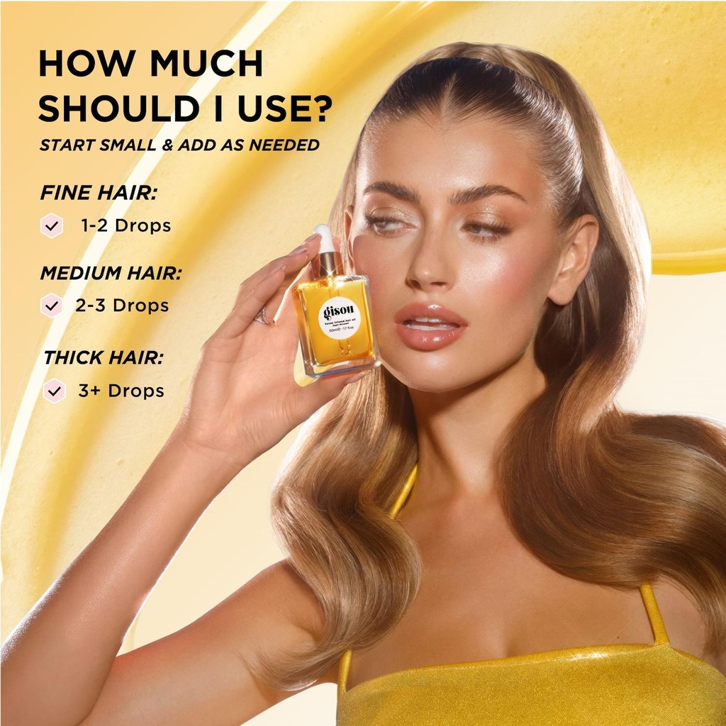 Gisou Honey Infused Hair Oil 20ml — view 2