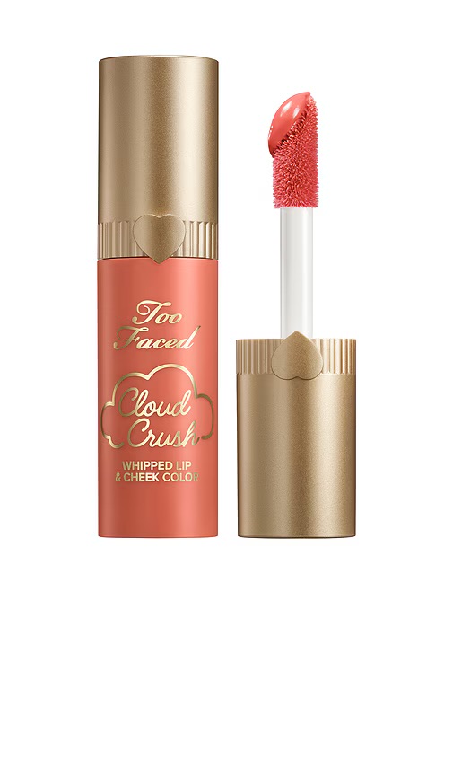 Too Faced Cloud Crush Whipped Lip &Cheek Color Peach Blur  — view 3