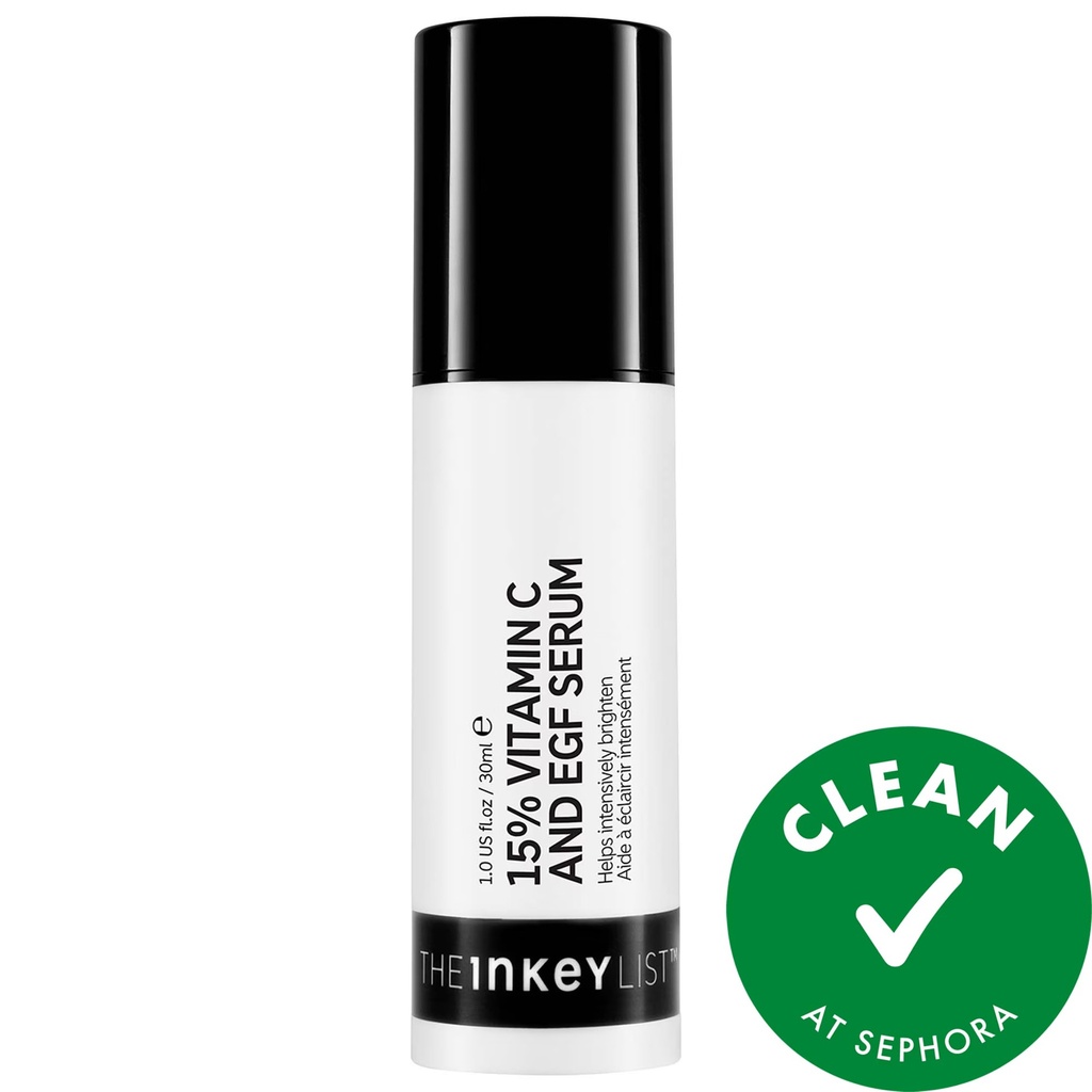 The Inkey List 15% Vitamin C And EGF Serum 30ml — view 3