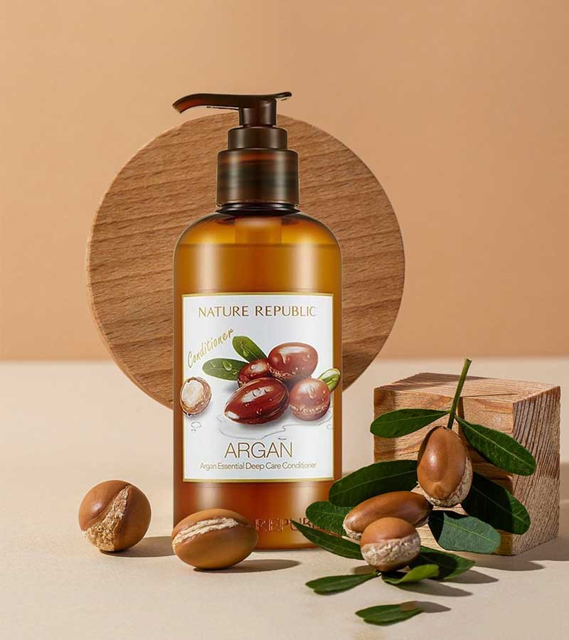 Nature Republic Argan Essential Moisture Repairing Conditioner 300ml — view 3