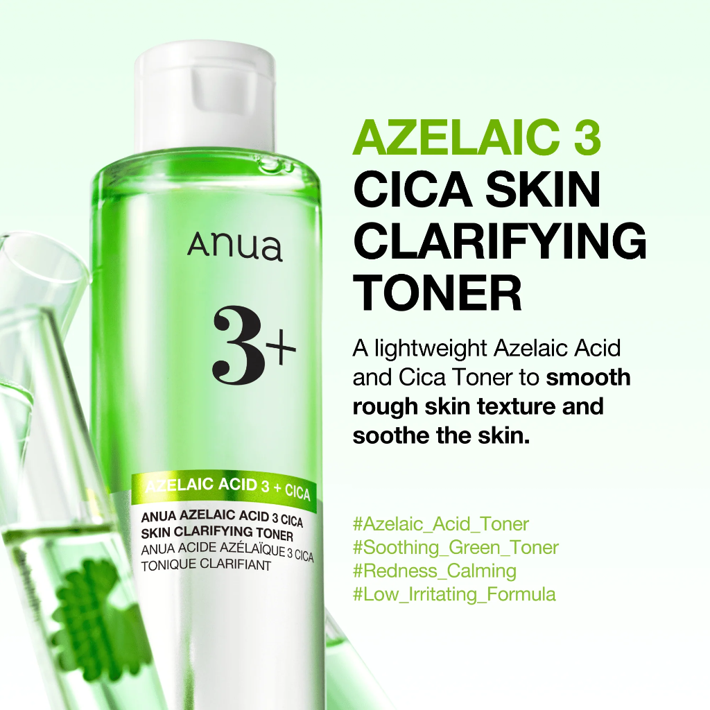 Anua Azelaic Acid 3 + Cica Skin Clarifying Toner 250ml — view 3