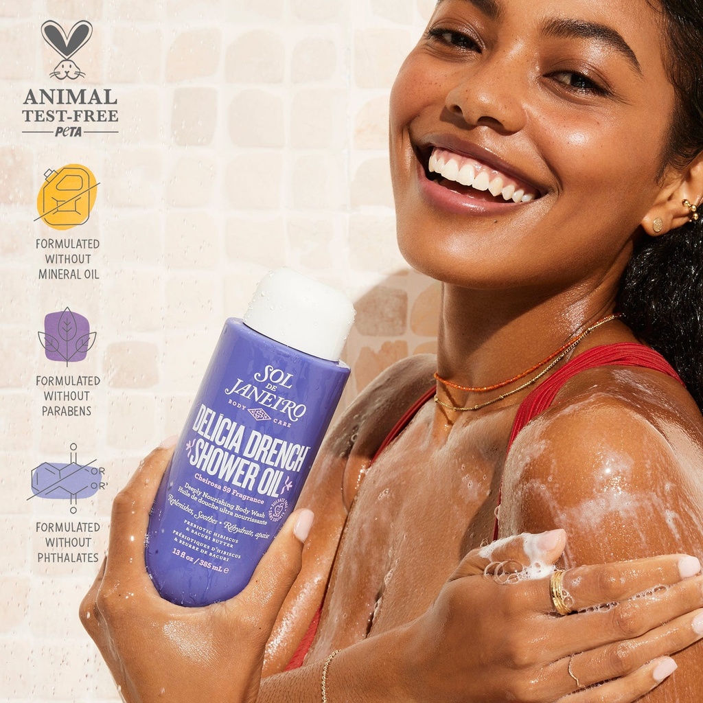 Sol De Janeiro Delicia Drench Shower Oil 90ml — view 2