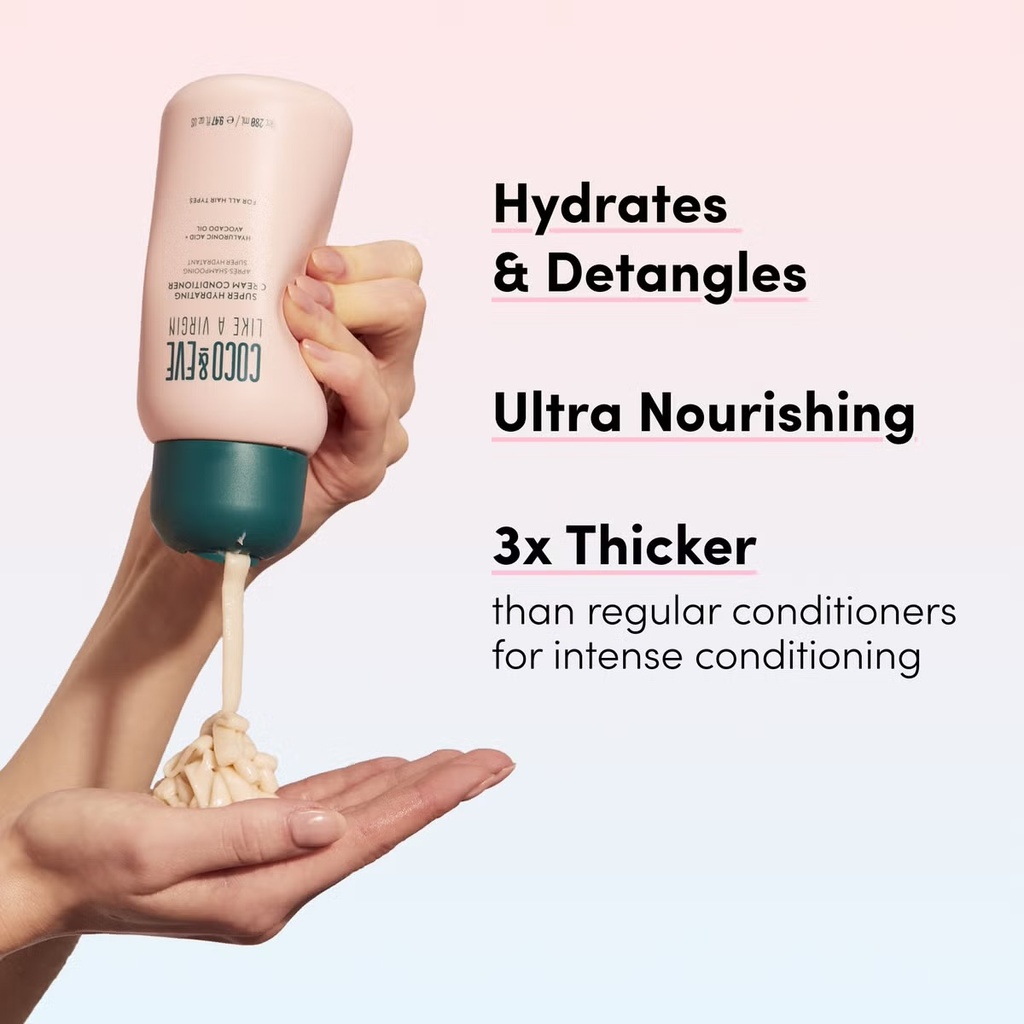 Coco & Eve Super Hydrating Cream Conditioner 288ml — view 3