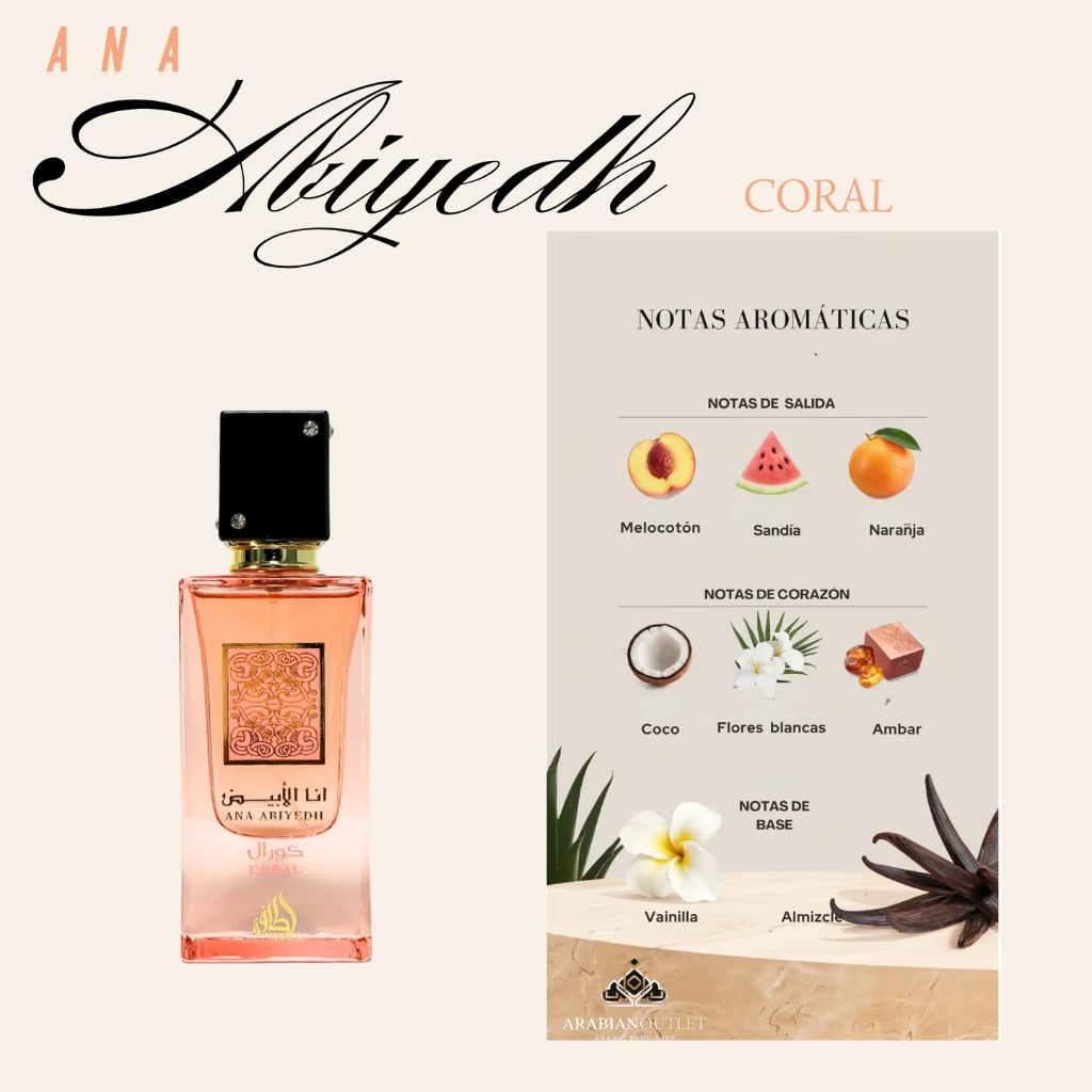 Lattafa Ana Abiyedh Coral EDP 60ml — view 2