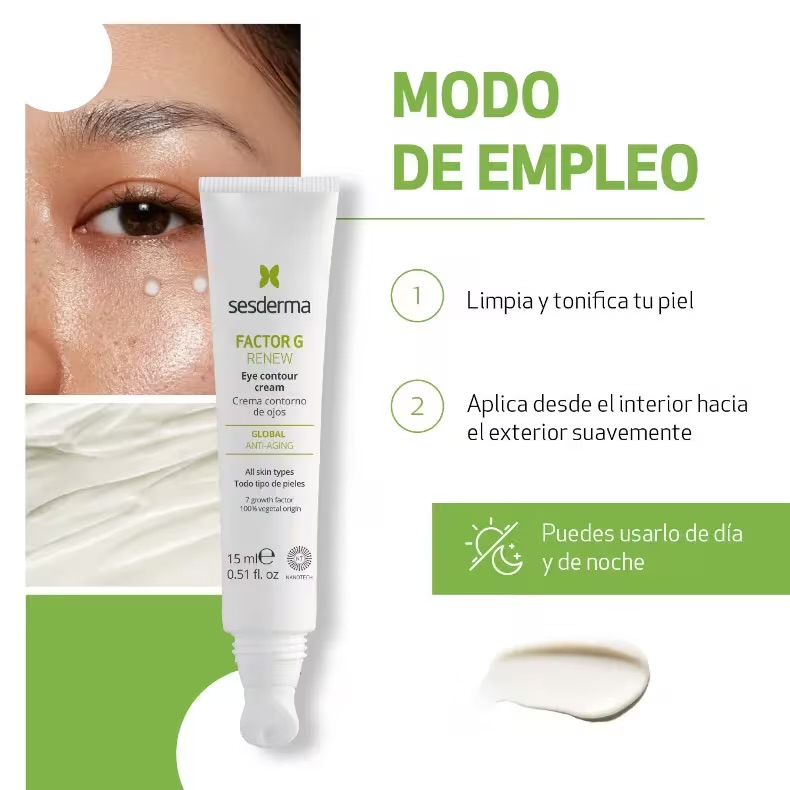 Sesderma Factor G Renew Eye  Contour Cream 15ml — view 2