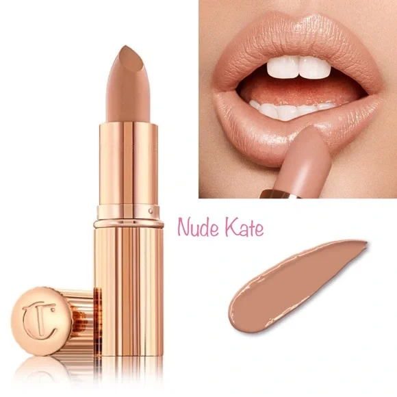 Charlotte Tilbury K.I.S.S.I.N.G  Lipstick  Nude Kate — view 2