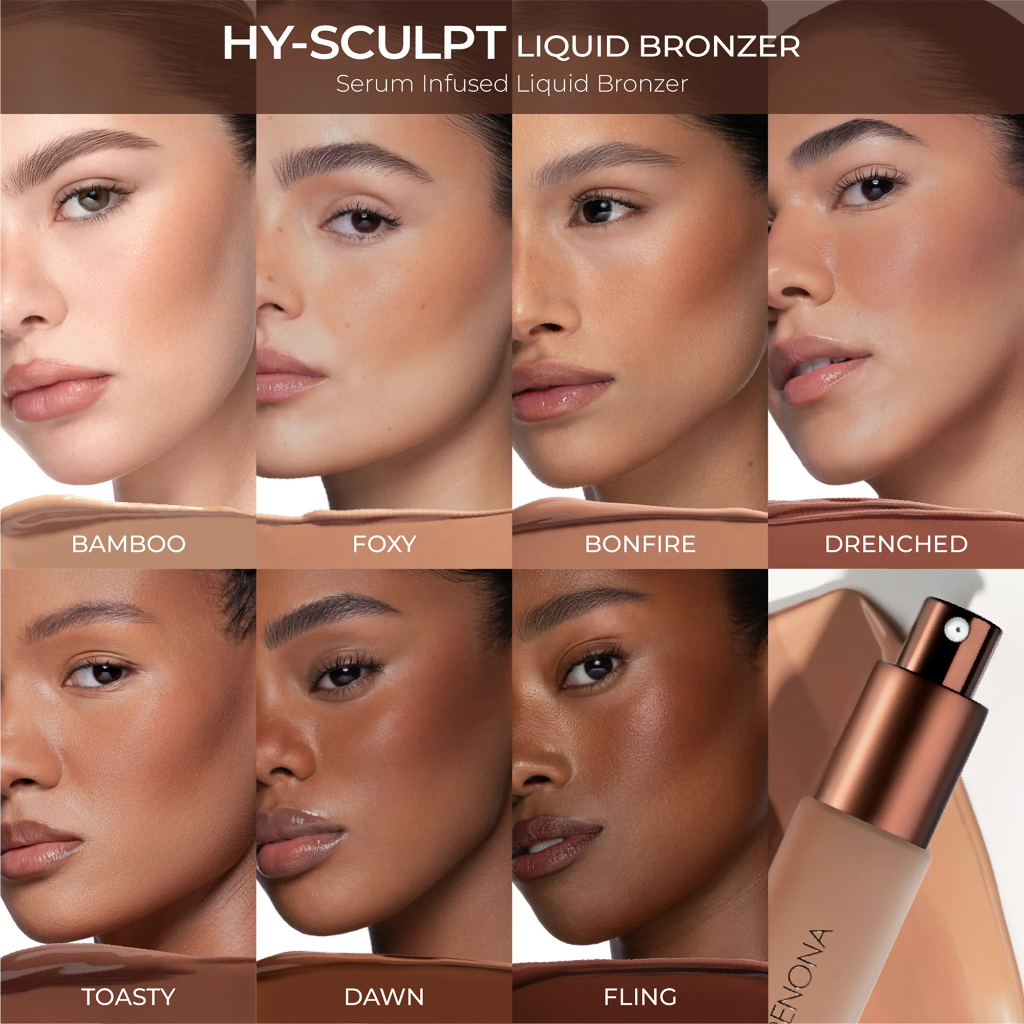Natasha Denona Hy-Sculpt Liquid Bronzer Bonfire Medium Warm 14ml — view 2