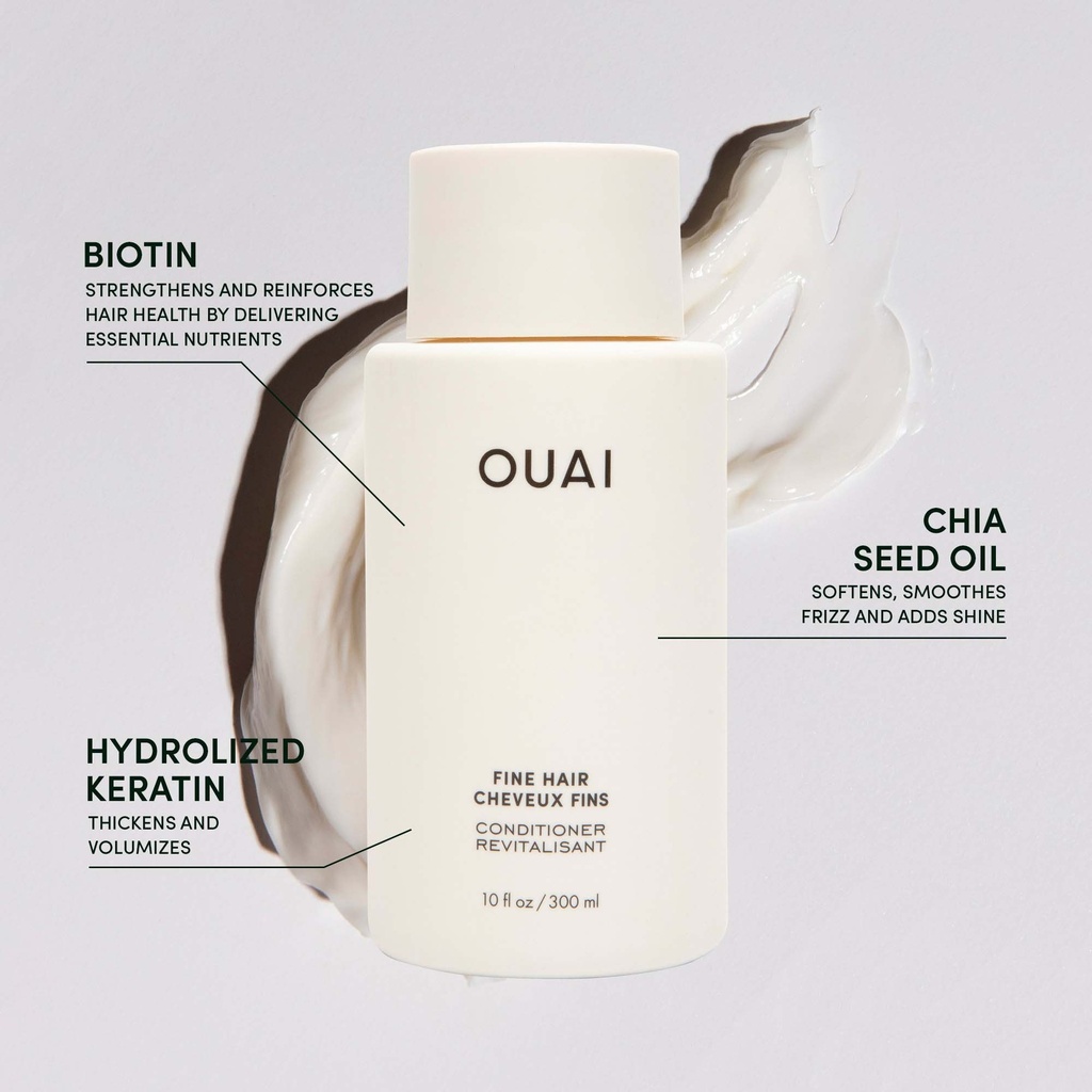 Ouai Fine Hair Conditioner 300ml  — view 3