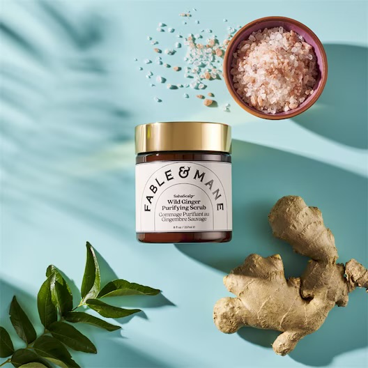 Fable & Mane Sahascalp Wild Ginger Purifying Scrub 237ml — view 3