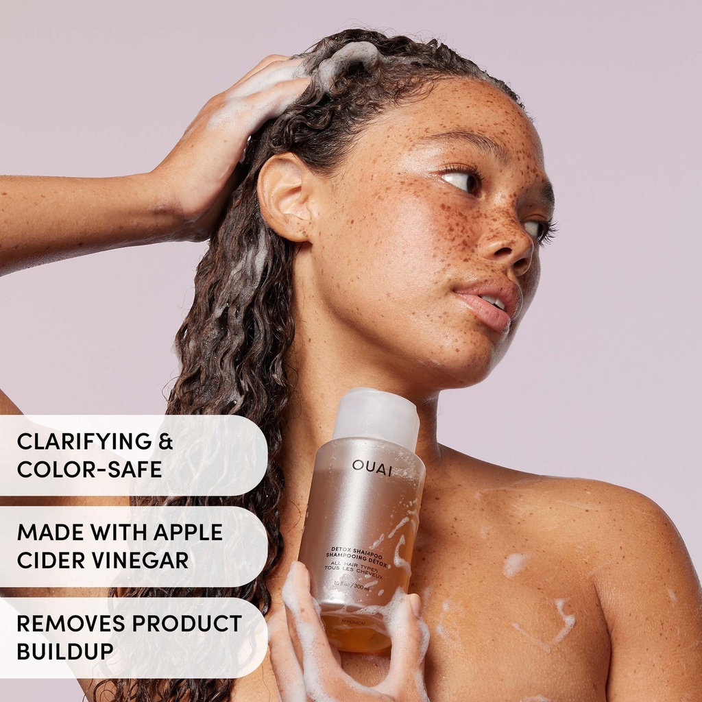 Ouai Detox Shampoo All Hair Types 300ml — view 2