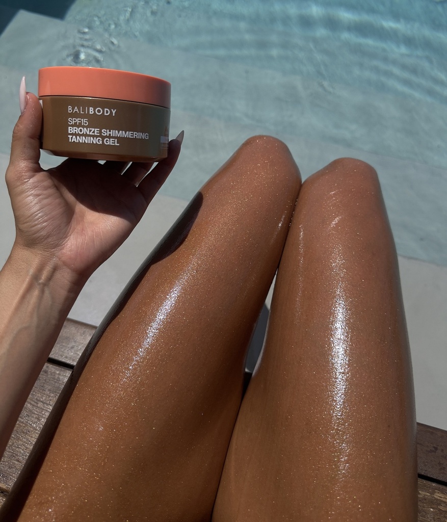 Bali Body Bronze Shimmering Tanning Gel Spf15 150g — view 2