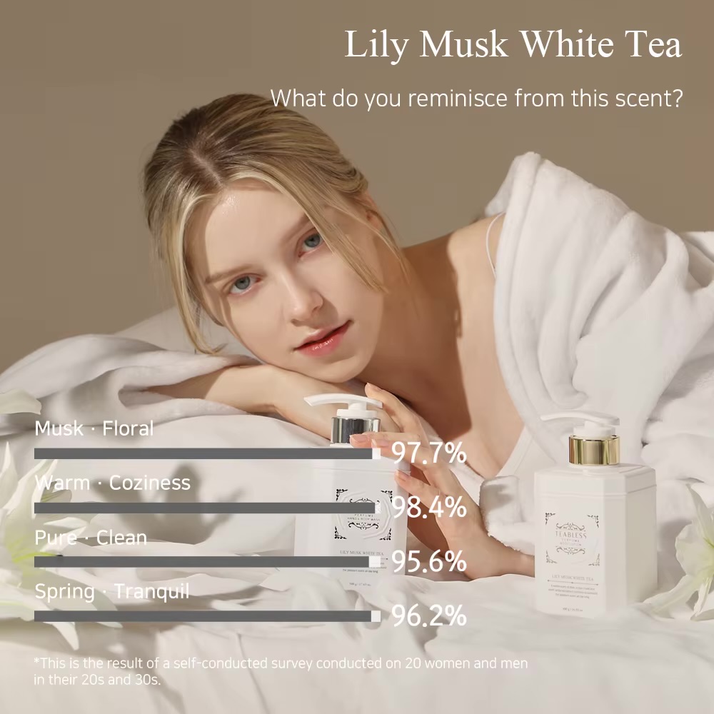 Teabless Lily Musk White Tea Perfume Body Lotion 250g — view 2