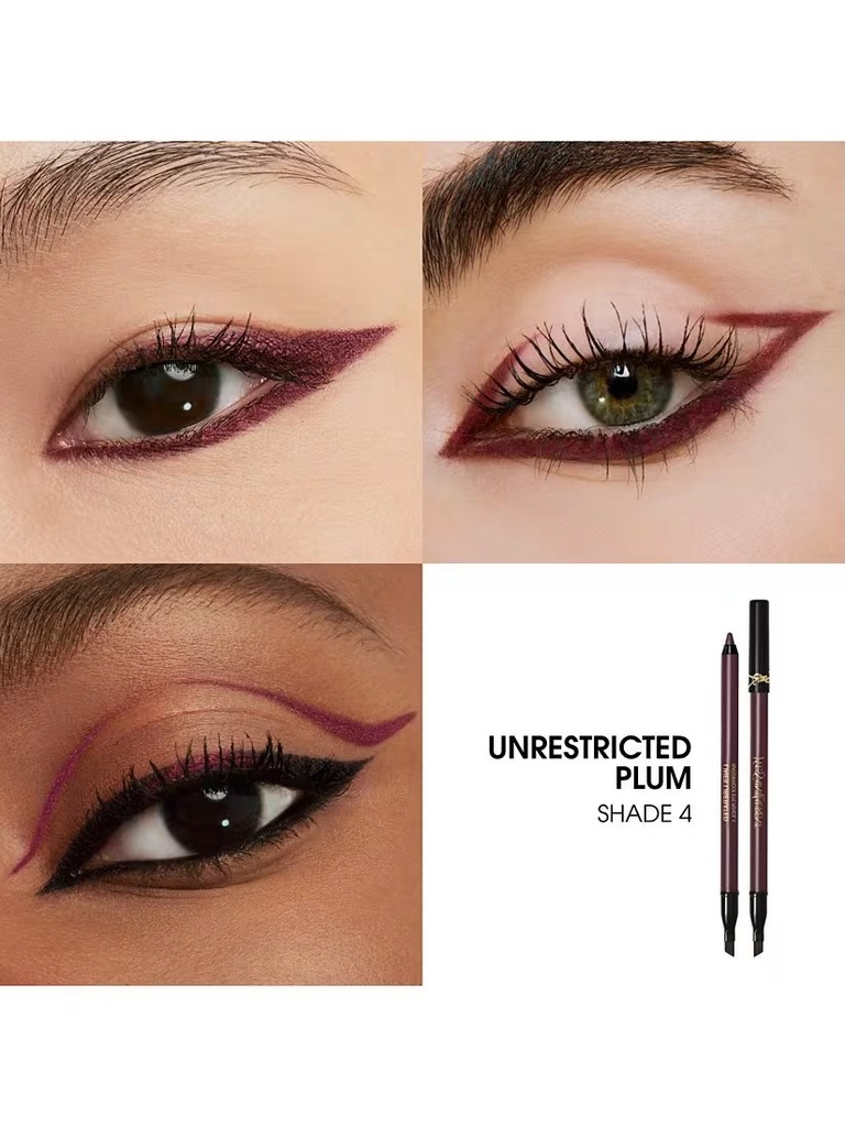 Ysl Lines Liberated 4 Unrestricted Plum — view 2