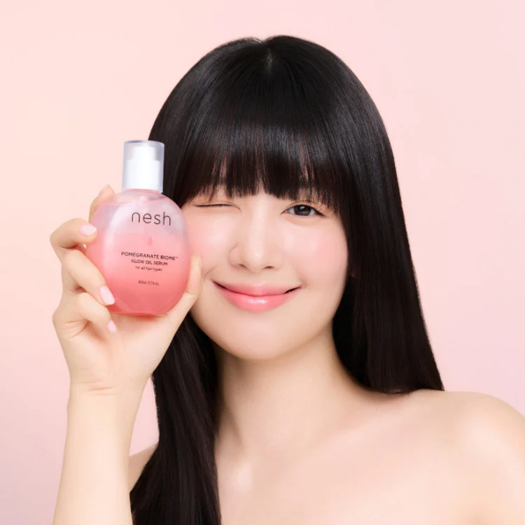 Nesh Pomegranate Biome Glow Oil Serum 80ml — view 2