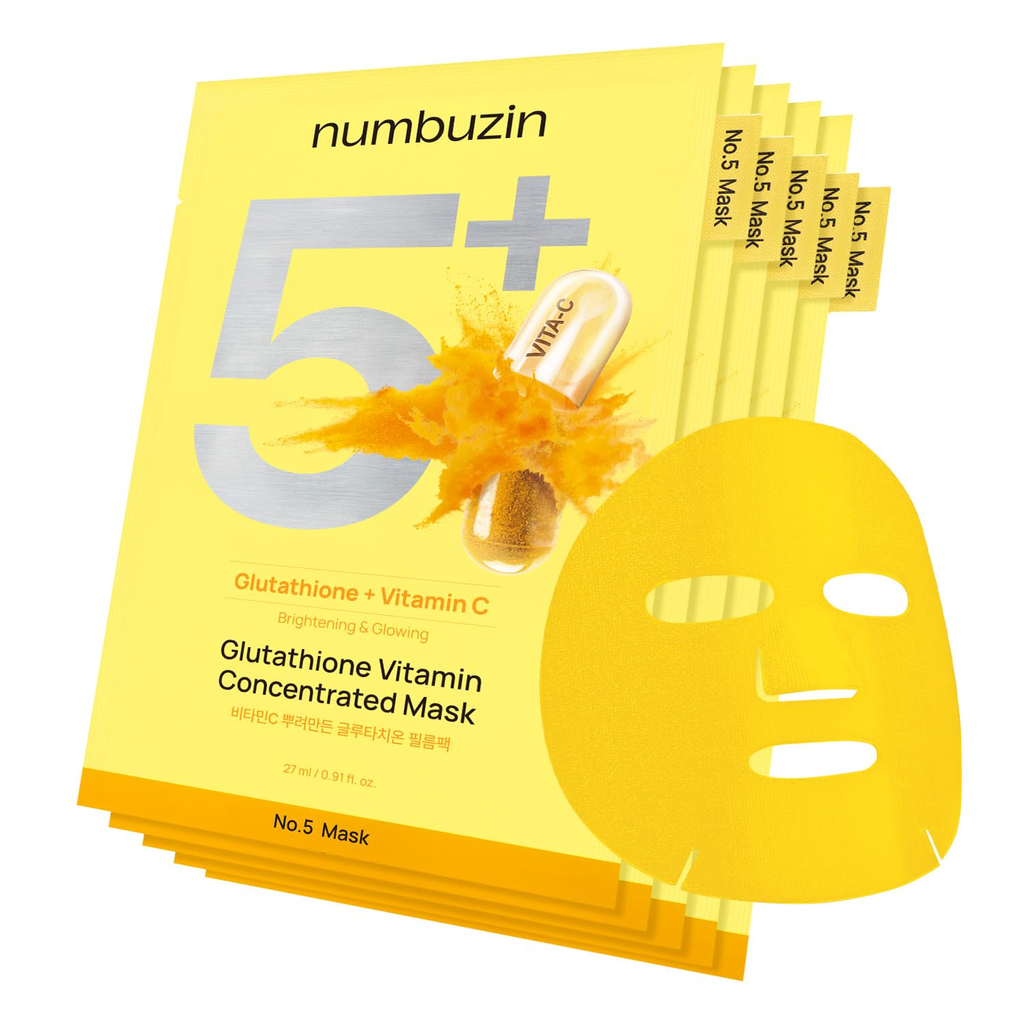 Numbuzin No.5 Glutathione Vitamin Concentrated Mask — view 3