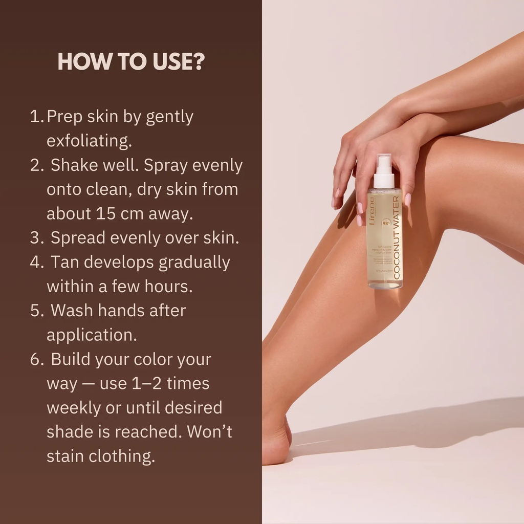 Lirene Self Tanning Coconut Water 200ml — view 2
